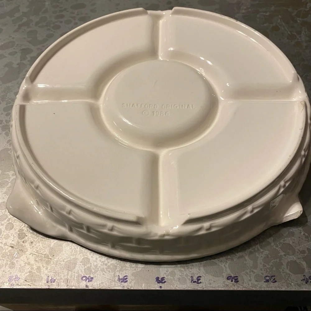 Vintage Stafford Original 1986 Serving Platters set of 2 Vintage Rose Dishes